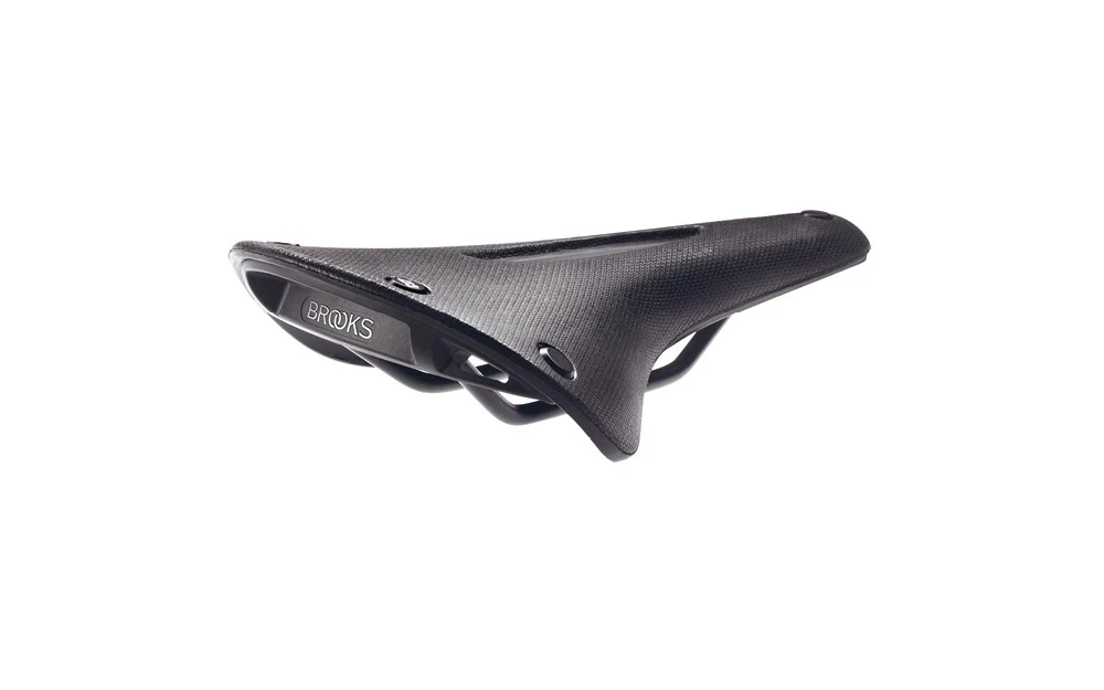 Saddle - Brooks Cambium C19 CARVED, ALLWEATHER black - Image 3