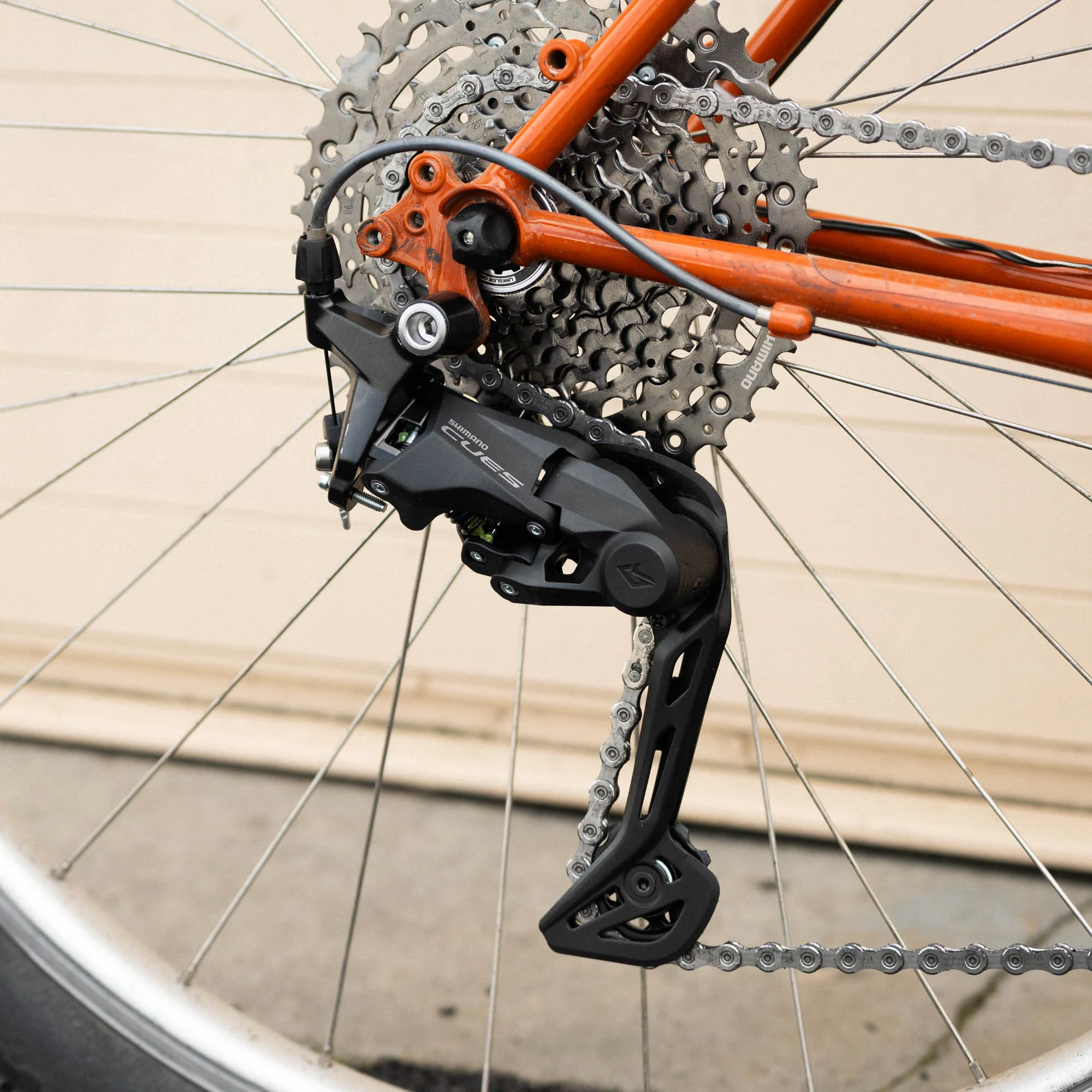 Cues 9 speed Shifter Derailer Combo - $10, but read the description - Image 2