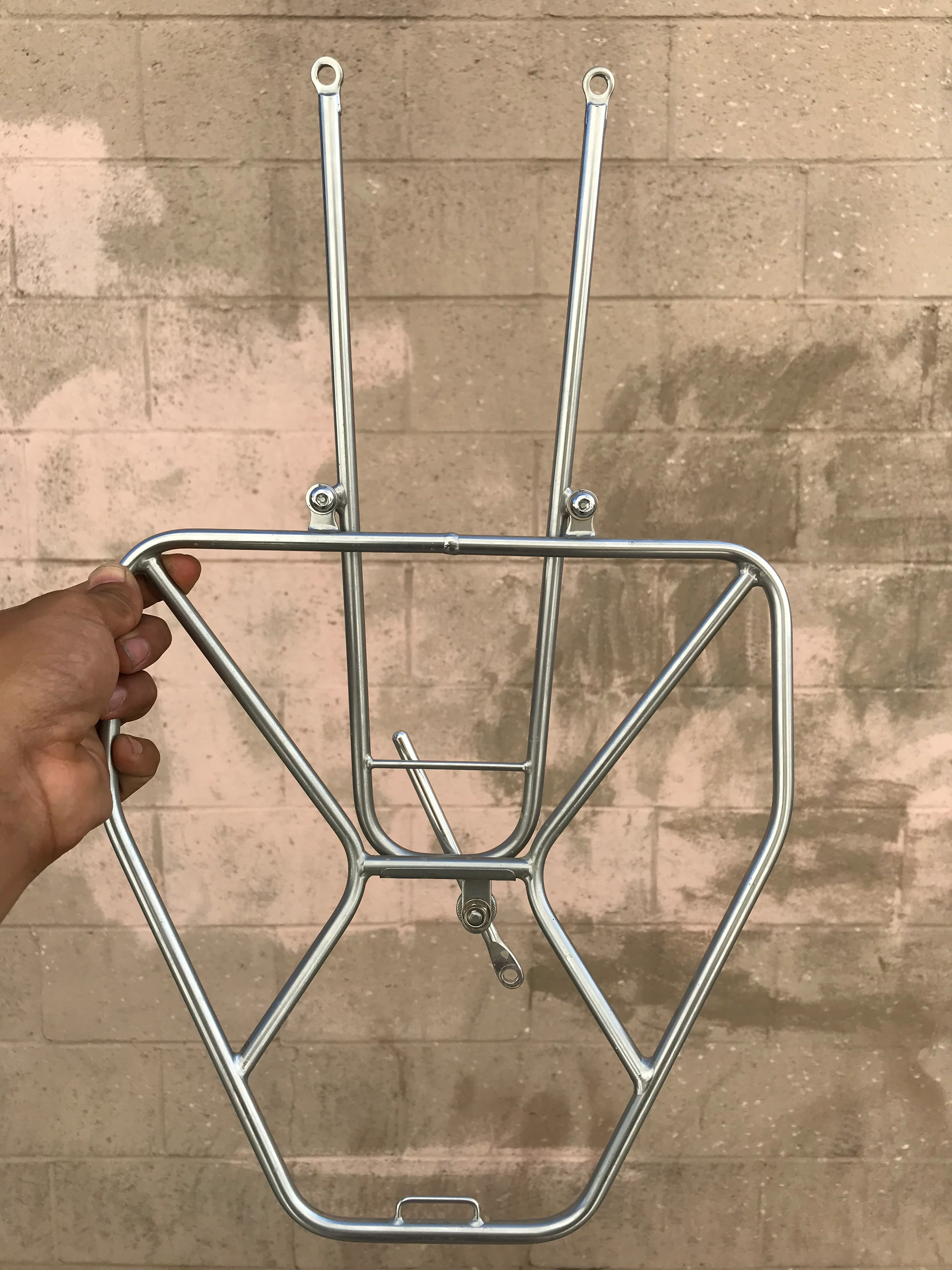 Rack - Nitto Mini-Front 32F complete, upper body and lower pannier legs and pannier frame *(not yet available)