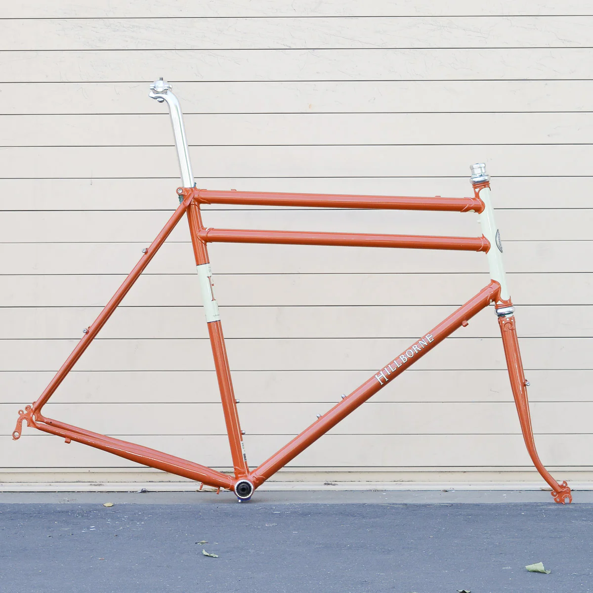 Frame - Sam Hillborne - 62cm Orange, Sidepull - No Frame Prep