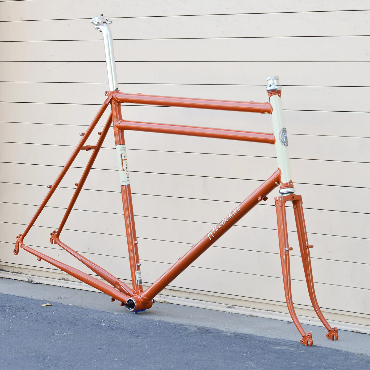 Frame - Sam Hillborne - 62cm Orange, Sidepull - No Frame Prep - Image 3